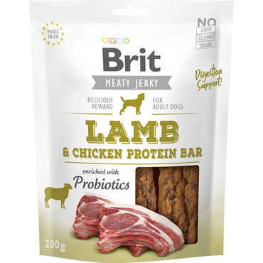Brit Jerky-Lamb Protein Bar 200 g