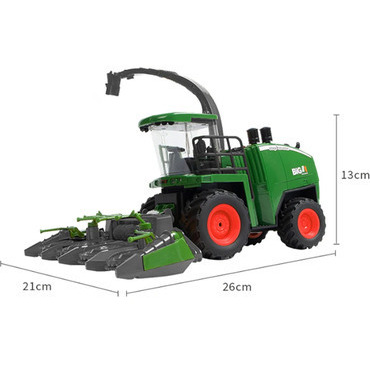 Kombajn – rezačka kukurice 1 : 24 – čierno-zelená