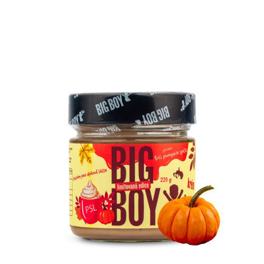 BIG BOY® BIG Pumpkin Spice - Arašidový krém s príchuťou tekvicového korenia 220g