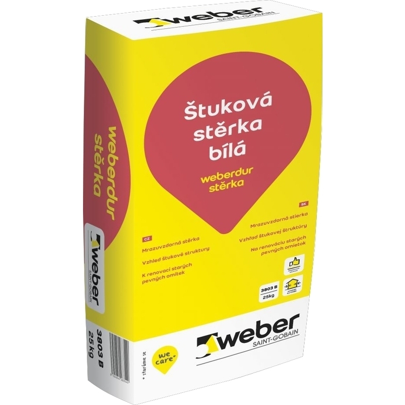 E-shop Stierka štuková weberdur 25 kg