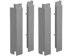 4dielna sada koncoviek Track Walls