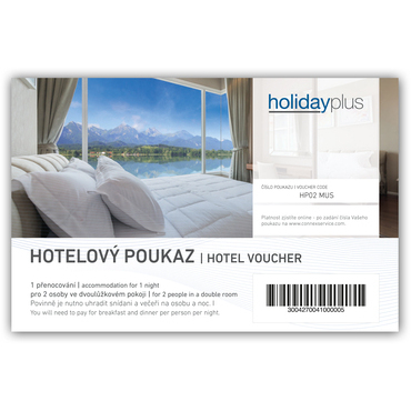 Connex hotelový šek Holiday plus