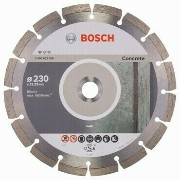 Diamantový rezací kotúč na betón Bosch DIA Standard for Concrete, priemer 230 mm (1ks/obj)