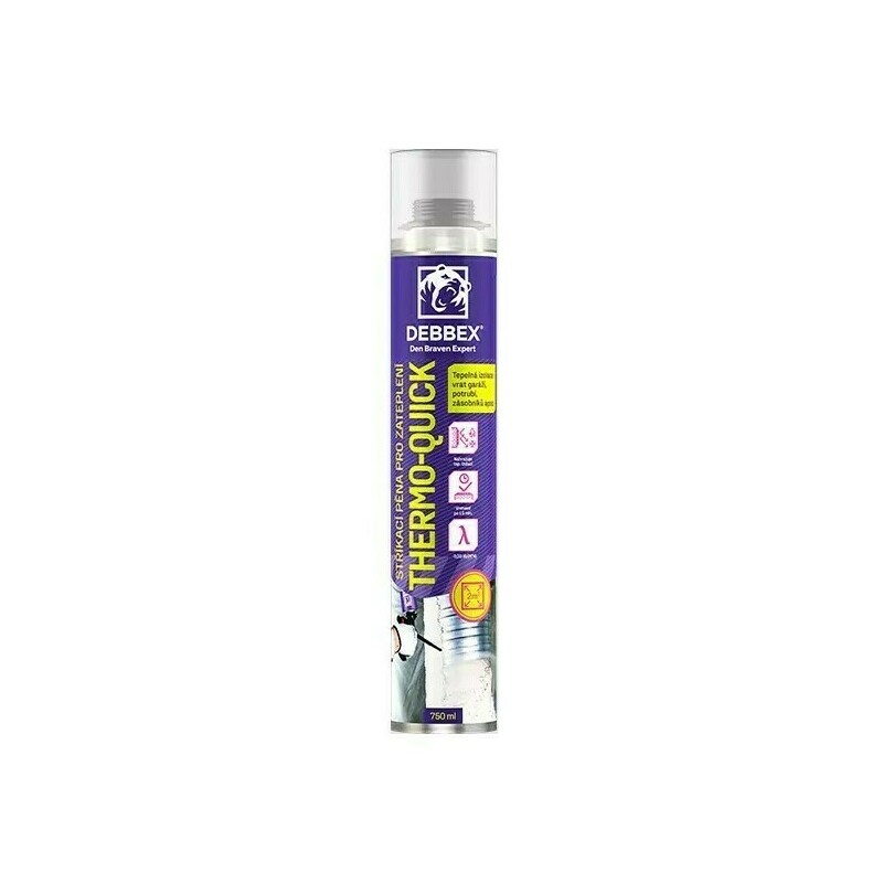 E-shop Pena na zatepľovanie Den Braven Thermo Quick 750 ml pištoľová