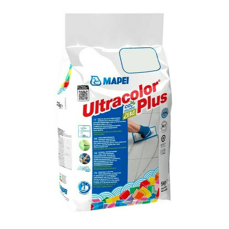 E-shop Hmota škárovacia Mapei Ultracolor Plus 5 kg mesačná biela