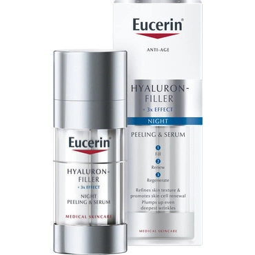 Nočné obnovujúce & vypĺňajúce sérum Hyaluron-Filler 30 ml