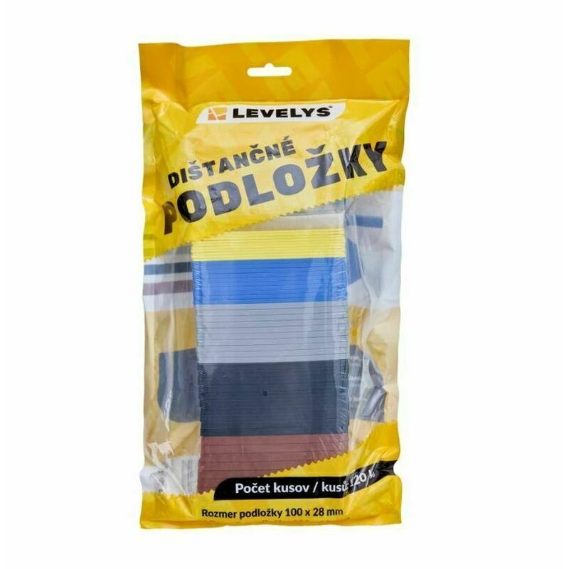 E-shop Podložky dištančné Levelys 120 ks