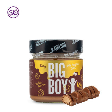 BIG BOY® Big Bueno zero - Jemný lieskový krém s brezovým cukrom 220g