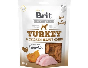 Brit Jerky-Turkey Meaty Coins 200 g