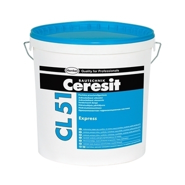 Jednozložková hydroizolácia Ceresit CL 51, 5 kg