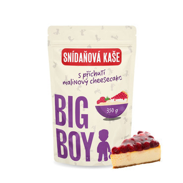 BIG BOY® Kaša malinový cheesecake 350 g