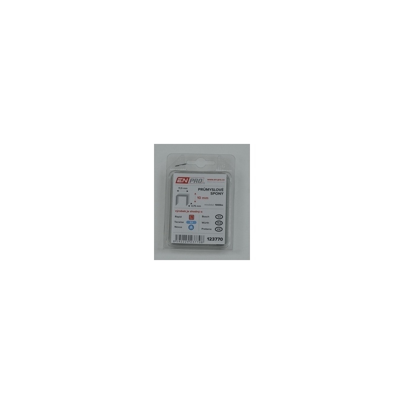 Spony PROFI 530/10 mm ENPRO, 1000 ks/bal.
