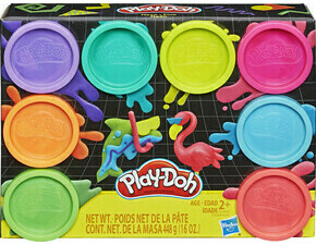 Play-Doh sada 8 téglikov – neón