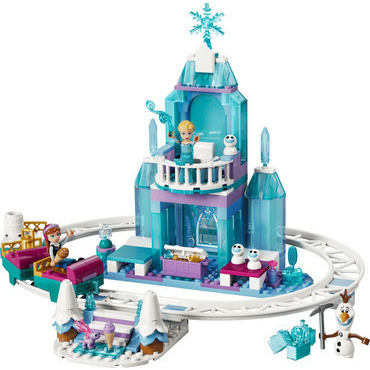 LEGO® Elsin ľadový palác a jazda na snehu