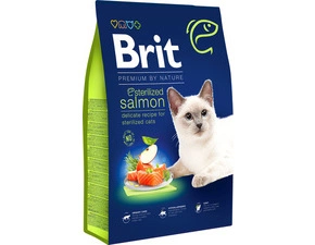Brit Premium by Nature Cat. Sterilized Salmon, 8 kg