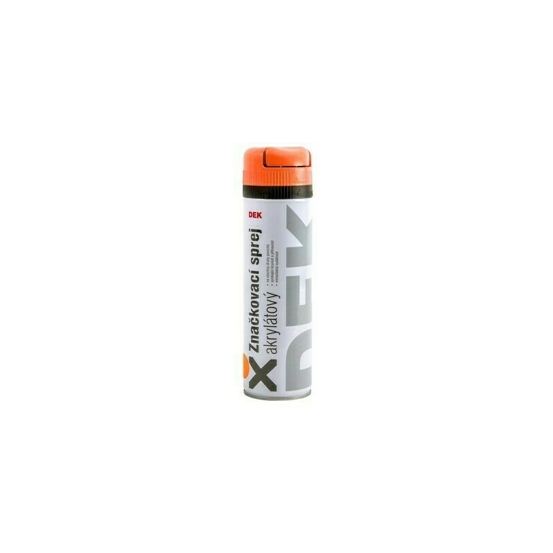 E-shop Sprej značkovací DEK oranžový 500 ml