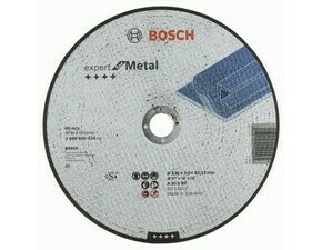 Rovný rezací kotúč na kov Bosch Expert for Metal, priemer 230 mm (25ks/obj)