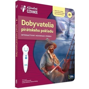 Kniha Dobyvatelia pirátskeho pokladu