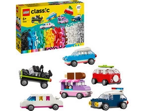 LEGO® Classic – Tvorivé vozidlá