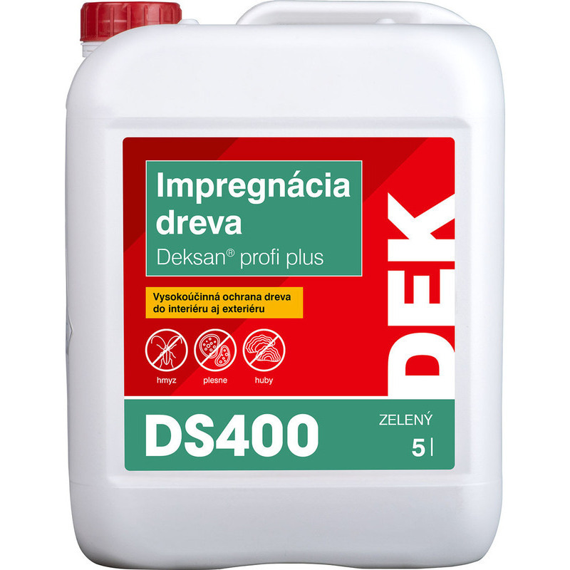 E-shop Prípravok impregnačný Deksan Profi Plus 5 l zelený