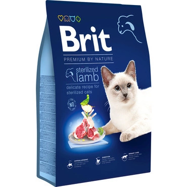 Brit Premium by Nature Cat. Sterilized Lamb, 8 kg