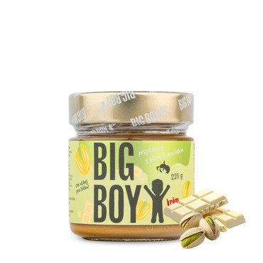 BIG BOY® Pistácie s bielou čokoládou 220 g