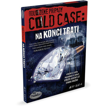 ThinkFun Odložené prípady: Na konci trate