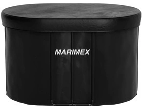 Ochladzovacia kaďa ovál 125×75×77 cm čierna