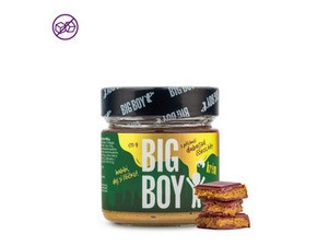 BIG BOY® Pistáciový krém s príchuťou dubajskej čokolády, so sladidlom 170g
