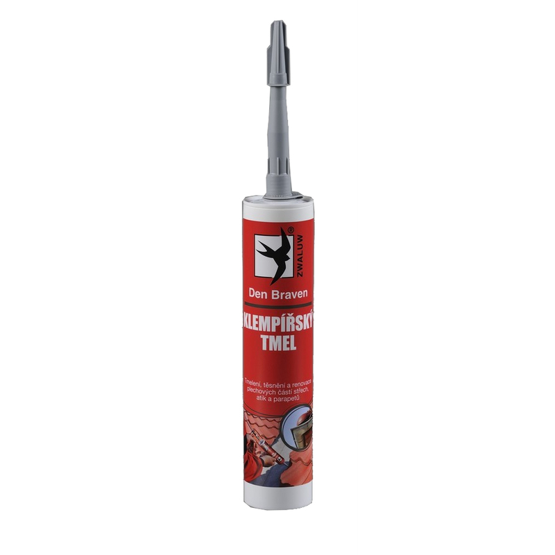 Tmel klampiarsky Den Braven RL 280 ml šedý