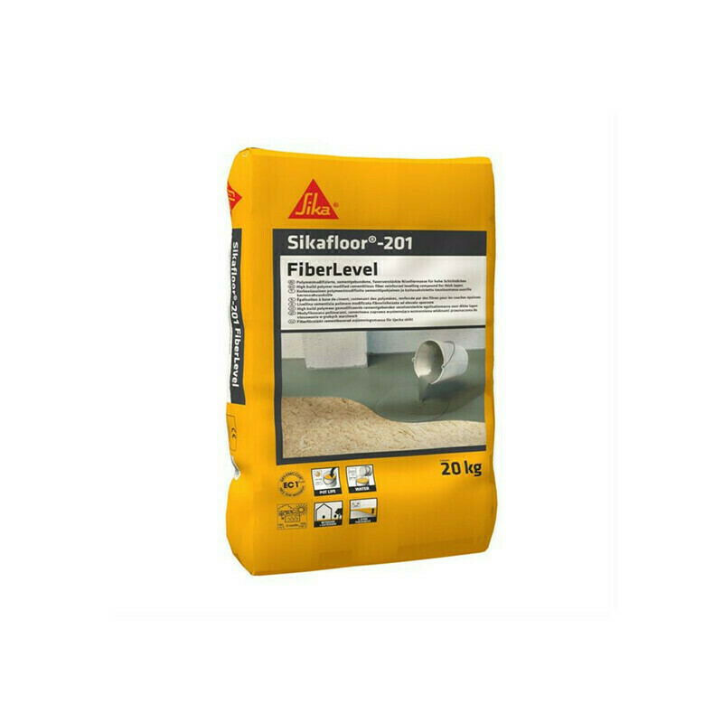 E-shop Hmota samonivelizačná Sikafloor-201 FiberLevel 25 kg