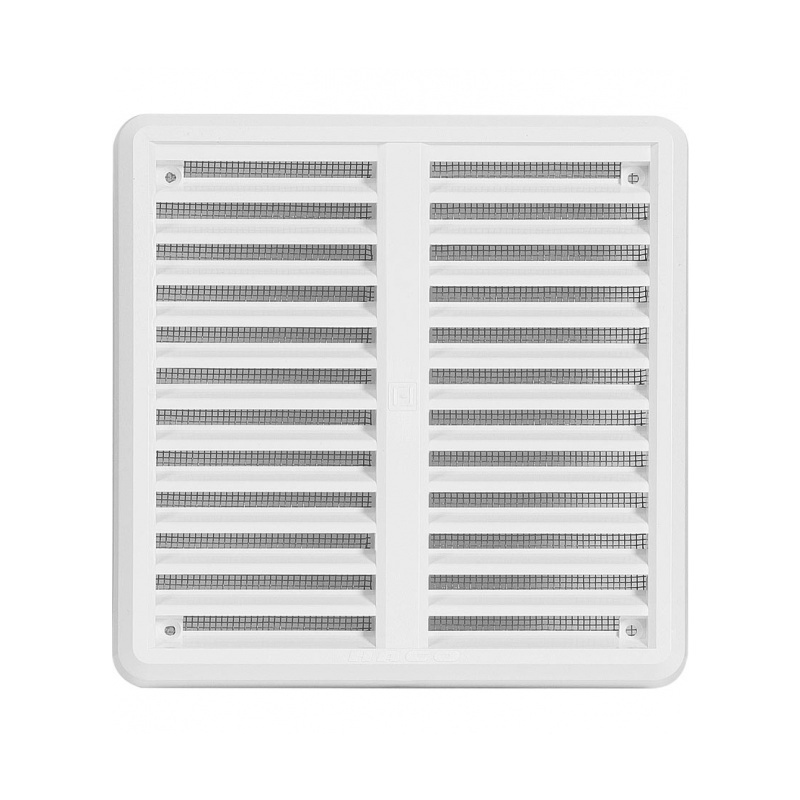 E-shop Mriežka vetracia Haco 150×150 mm biela