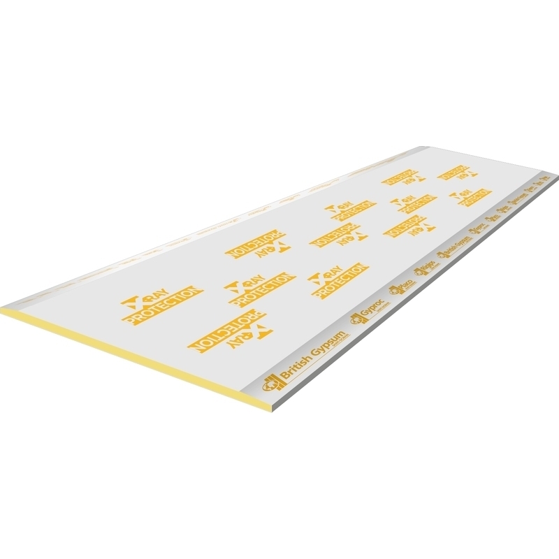 Doska sadrokartónová Rigips X-Ray Protection 12,5 mm