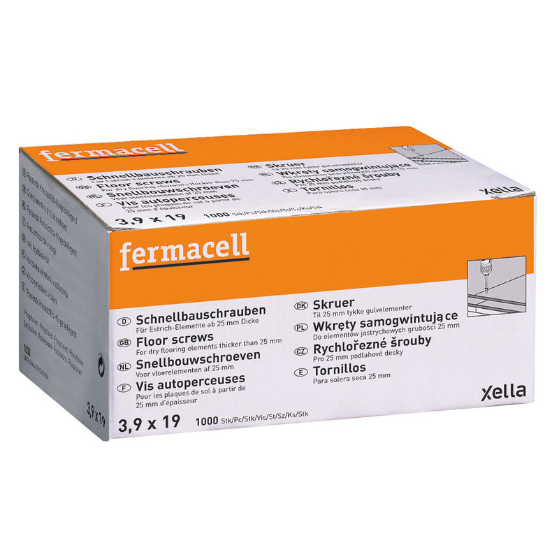 E-shop Skrutky rýchlorezné Fermacell 3,9×19 mm 1000 ks/bal.