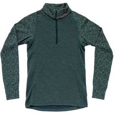Dámske tričko Duo Active Merino 205 Zip Neck