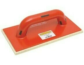 Plastové hladidlo s bielou plsťou 250x130x8 mm