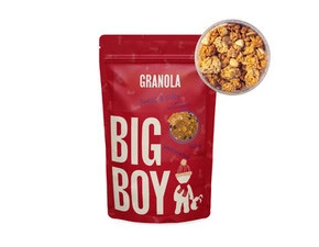 BIG BOY® Proteínová granola Sweet and Salty s príchuťou slaného karamelu 360 g