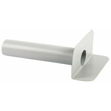 Strešný rohový vtok PVC kruhový 75/500 mm (šedý)