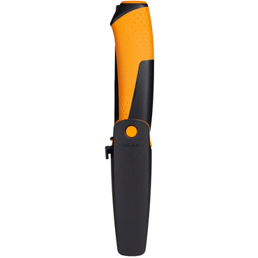 Univerzálny nôž Hardware, oranžový s integrovanou brúskou