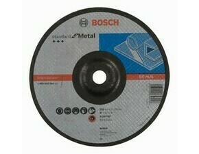 Obrusovací kotúč s prelisom na kov Bosch Standard for Metal, priemer 230 mm (10ks/obj)