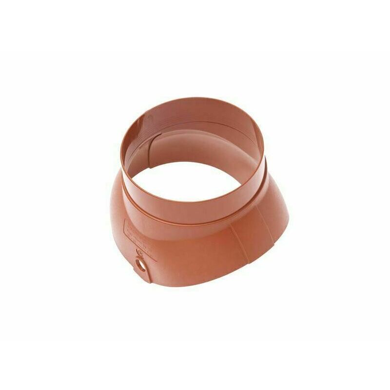BRAMAC PVC nadstavec odvodu spalín DuroV 128 mm čierny.