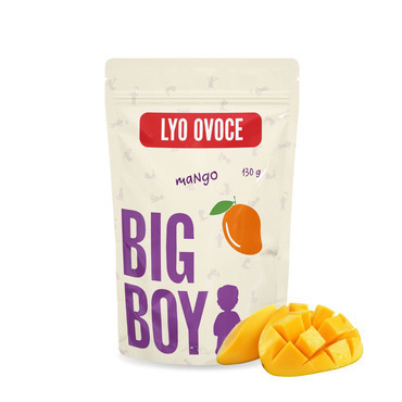 BIG BOY® Mango plátky lyofilizované 130g