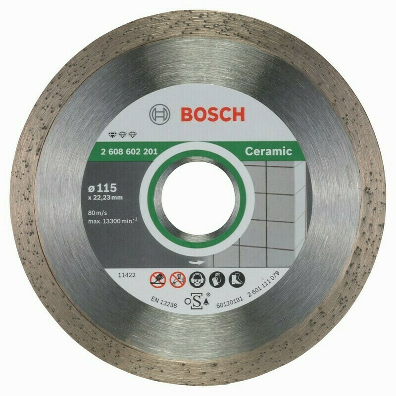 Diamantový rezací kotúč na keramiku Bosch DIA Standard for Ceramic, priemer 115 mm (1ks/obj)