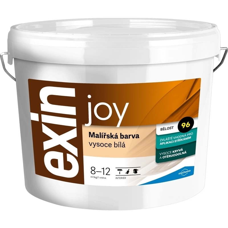 E-shop Farba maliarska Stachema EXIN JOY 25 kg biely