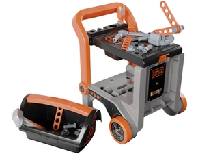 Dielenský vozík s boxom na náradie B&D