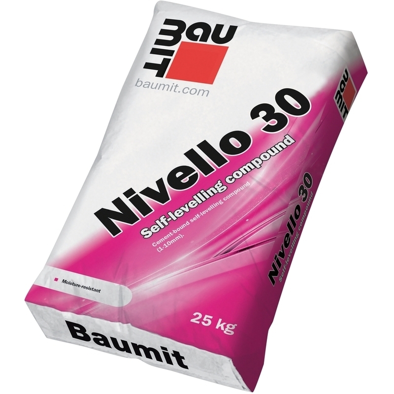 E-shop Hmota samonivelizačná Baumit Nivello 30 25 kg