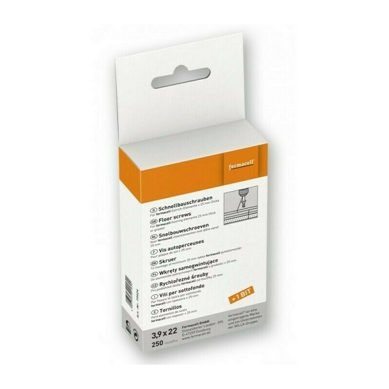 E-shop Skrutky rýchlorezné Fermacell 3,9×22 mm 250 ks/bal.