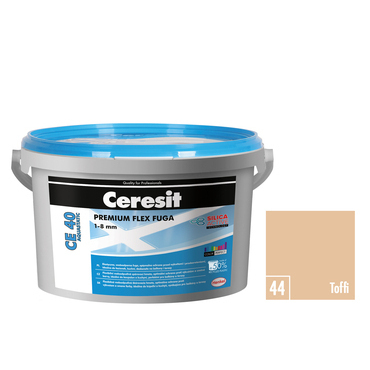Hmota škárovacia Ceresit CE 40 Aquastatic 2 kg Toffi