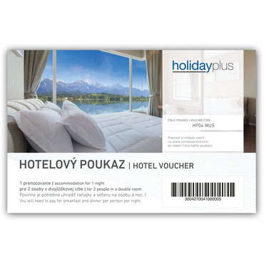 CONNEX hotelový poukaz Holiday Plus