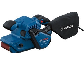 Pásová brúska PRO GBS 750 so sáčkom na prach a textilným brúsnym pásom